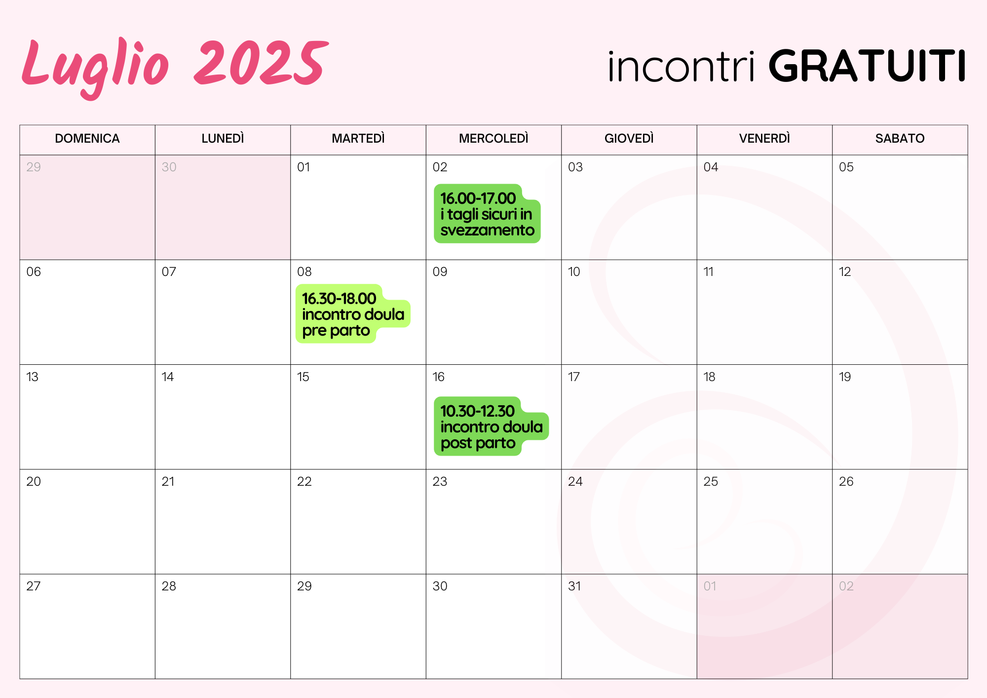 Corsi per famiglie a Bologna